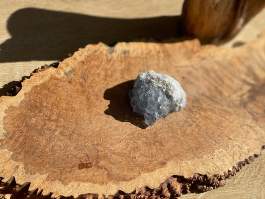 Celestite high grade raw chunks A | Madagascar