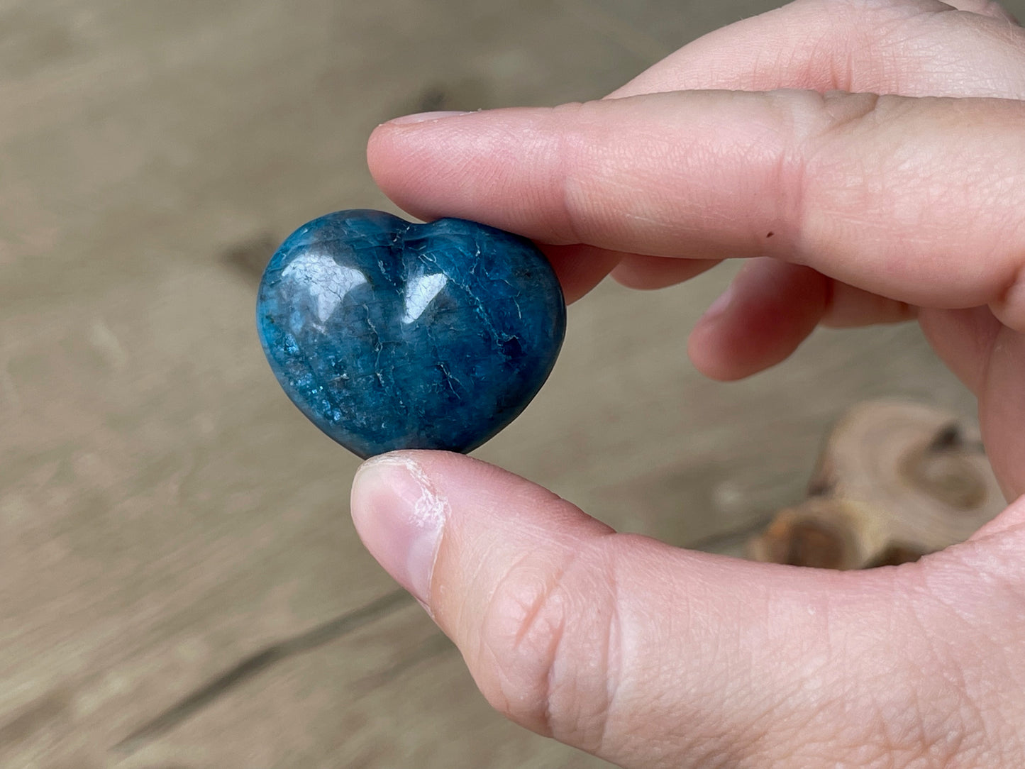 Apatite gem size little hearts | Madagascar