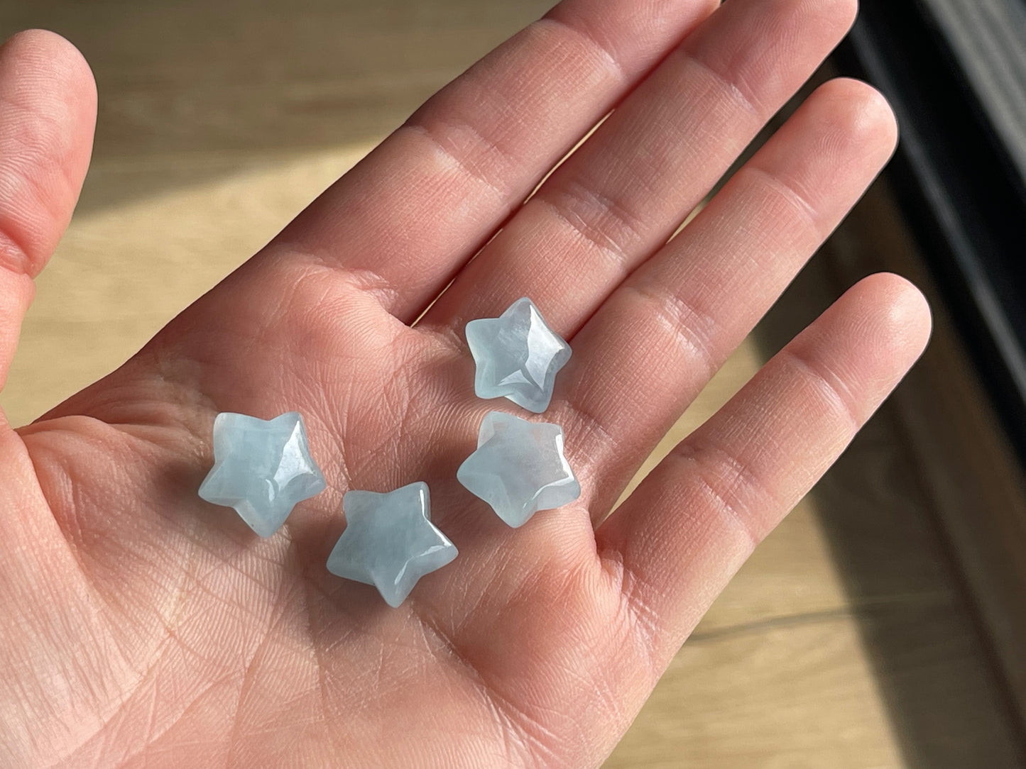 Aquamarine mini stars