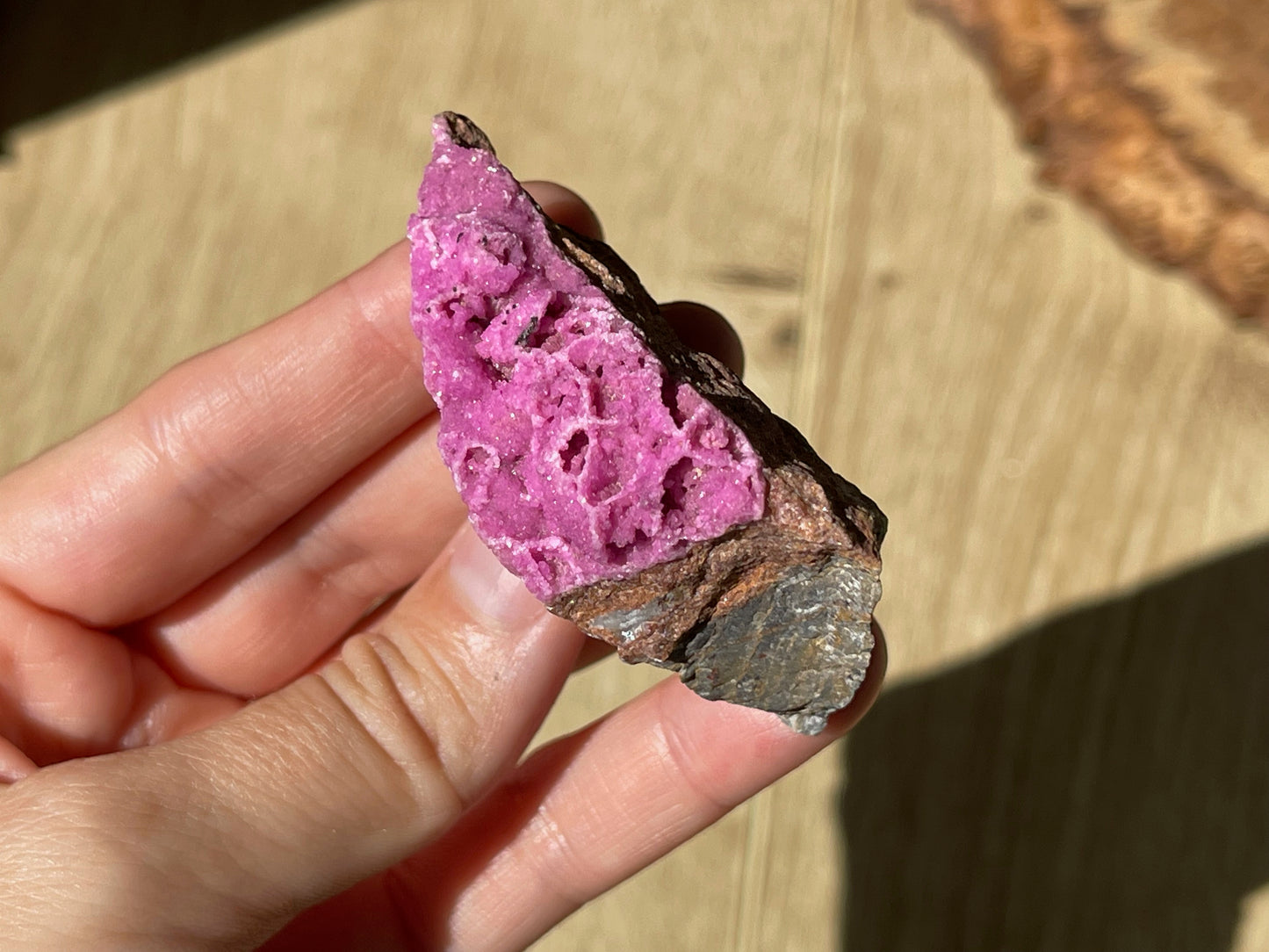 Druzy salrose | Cobaltoan calcite | Congo