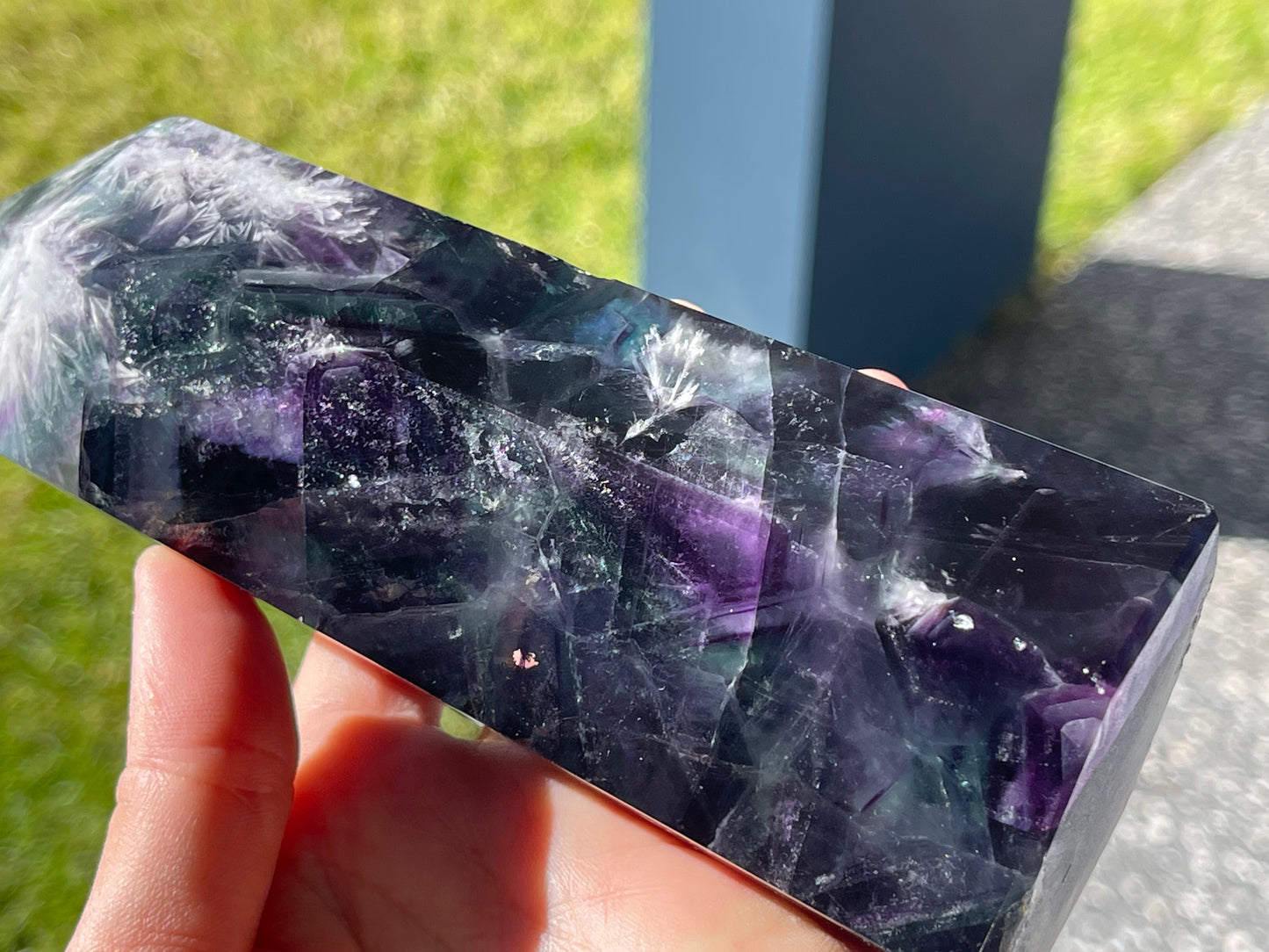 Feather fluorite tower F6